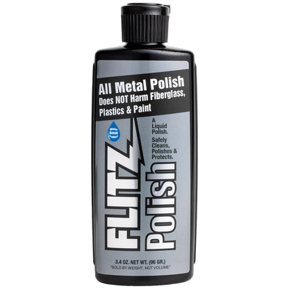 Flitz LQ 04535 Multi-Purpose Polish and Cleaner Liquid for Metal, Plastic, Fi...